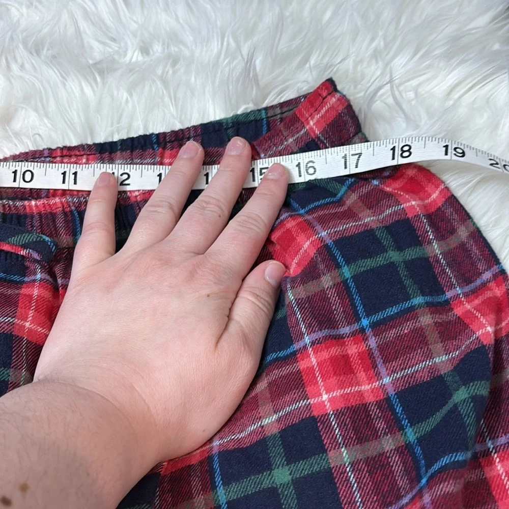 Abound Plaid Pajama Shorts Size L
